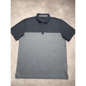 Travis Mathew Polo‎ Shirt Mens XL Golf Performance Casual Colorblock Peruvian